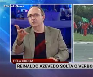 Temer fez bem ao chamar tropa federal, diz Reinaldo Azevedo sobre protestos