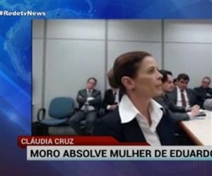 Moro absolve mulher de Eduardo Cunha