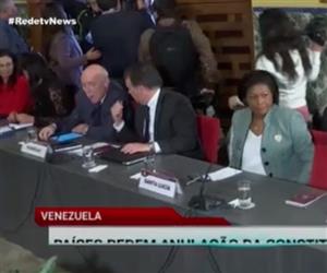 Chanceleres de 17 pases pedem que Venezuela desista da Constituinte