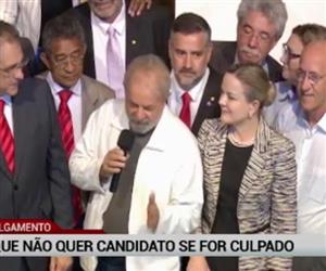 Quero ser inocentado antes de ser condenado, diz Lula em evento do PT