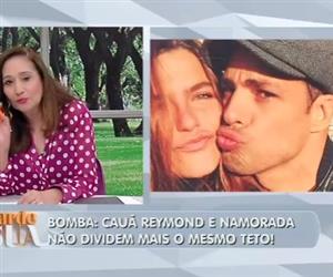 Separao: Namorada teria descoberto mensagem no celular de Cau Reymond