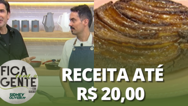 Bolo de Banana na frigideira: Aprenda a receita com Edu Guedes