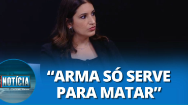 Samira Bueno reprova a política de armas do governo Bolsonaro