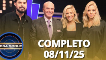 Mega Sonho: Cássia Lourenço, Karoline Lima e Kart Love(08/11/25) | Completo