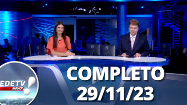Assista à íntegra do RedeTV! News de 29 de novembro de 2023