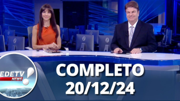 RedeTV News (20/12/24) | Completo