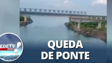 Três mortos e 16 desaparecidos após queda de ponte