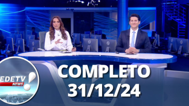 RedeTV News (31/12/24) | Completo