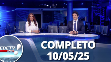 RedeTV News (10/05/25) | Completo
