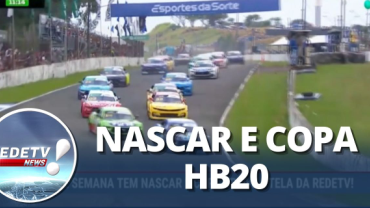 Fim de semana tem Nascar e Copa HB20 na tela da RedeTV!