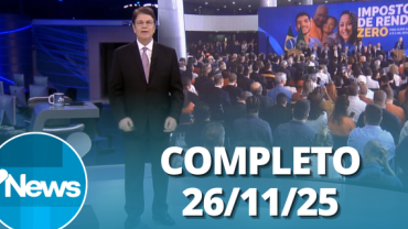 RedeTV! News (26/11/25) | Completo