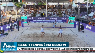 Vitória Marchezini e Sophia Chow estão na final do Sand Series Tour Finals
