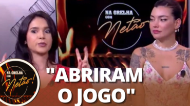 QUEM NO LEVARIAM PARA UM CHURRASCO? GABI E GIZELLY NO AFIANDO A FACA