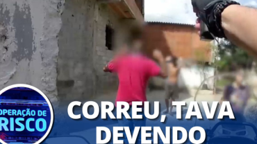 "Não vou assumir esse b.o", diz homem durante abordagem em biqueira