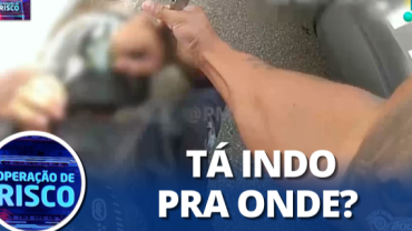 Ladrão de relógios tenta escapar da polícia e é cercado durante fuga