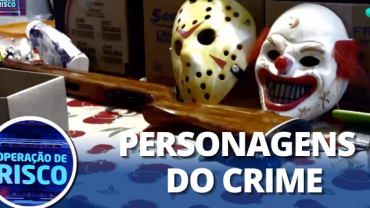 Polícia monitora e captura indivíduos que usavam máscara do Jason em roubos