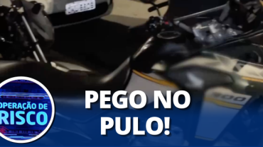 Correria, sirene e moto irregular: tentativa de fuga termina em fiasco