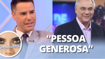 Luiz Bacci abre o coração sobre Marcelo Rezende: "Muitas vezes queria mudar