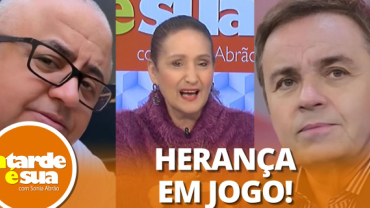 "Acho bom não cantar vitória", diz Sonia Abrão sobre suposto filho de Gugu