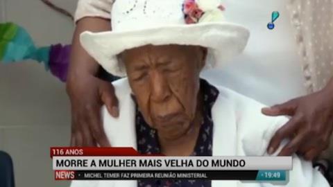 Morre Aos Anos A Mulher Mais Velha Do Mundo Redetv Redetv News Redetv